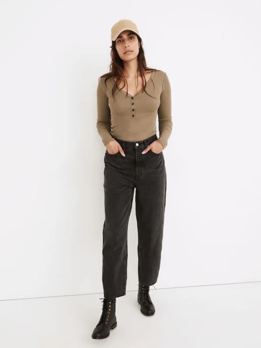 Madewell Balloon Jean in Noll Wash - 28 - Like New